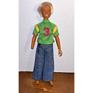 Dusty Doll 11.5" 1974 Vintage Barbie Kenner Shirt Jeans Joints Work Hand Damage